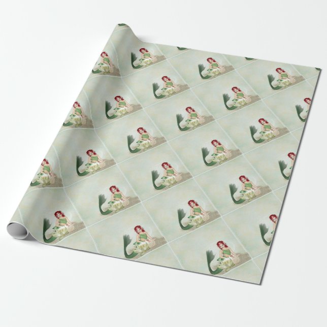 Mermaid-1301877 Geschenkpapier (Ungerollt)