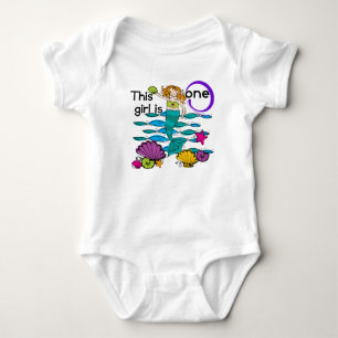 Mermaid 1er Anniversaire Tshirts et cadeaux