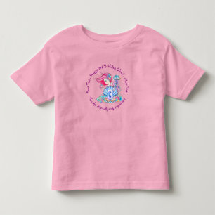 Mermaid 3. Geburtstag Ändern Text anpassen Kleinkind T-shirt