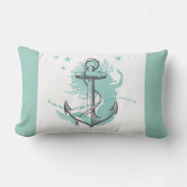 Mermaid Anchor Lumbar Pillow Lendenkissen