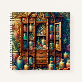 Mermaid Apothecary – Enchanted Ocean Cabinet Notizbuch