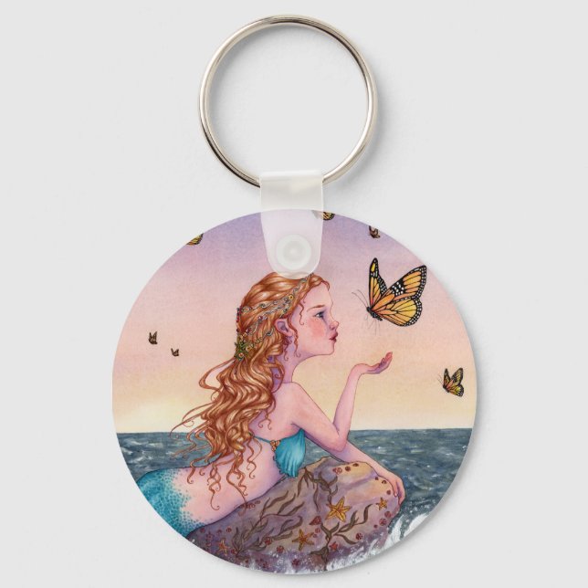 Mermaid Art Schlüsselanhänger - mitbringen (Vorderseite)