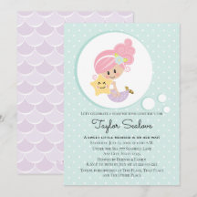 Mermaid Baby Dusche Light Skin Tone