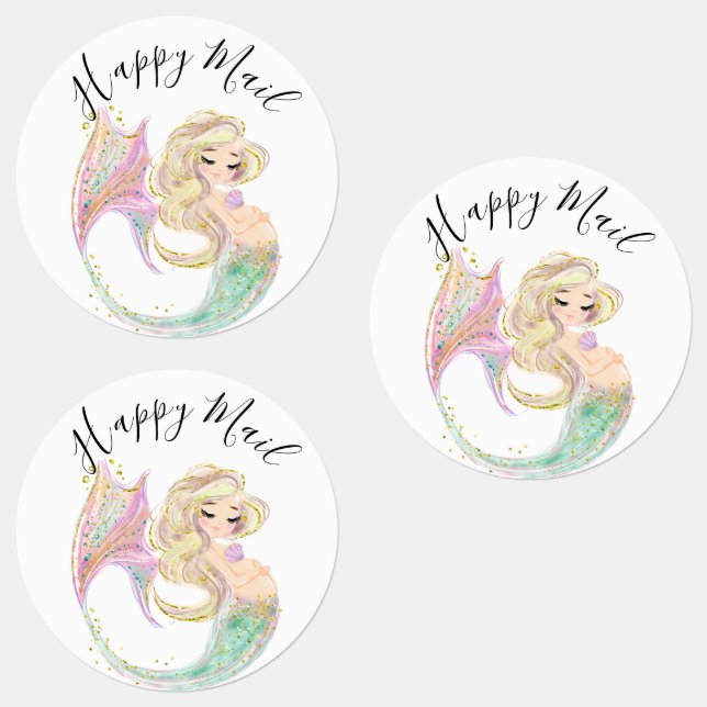 Mermaid Baby Dusche Mutter zu sein Etiketten (Gruppe)