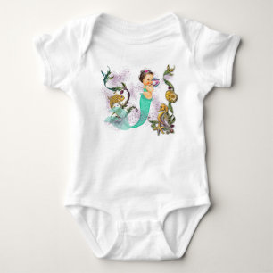 Mermaid Baby Strampler