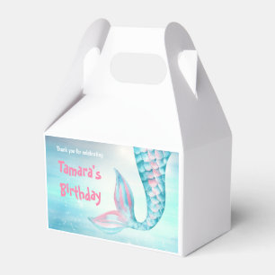 Mermaid Bash Birthday Geschenkschachtel