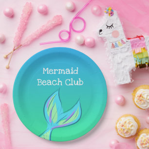 Mermaid Beach Club Pappteller