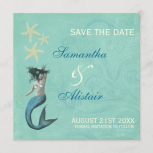 Mermaid Beach Coastal Save the Date
