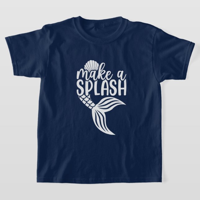 Mermaid Beach | Einen Splash machen T-Shirt (Ablage )