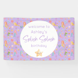 Mermaid Birthday Banner