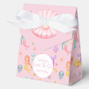 Mermaid Birthday Favor Boxes Geschenkschachtel