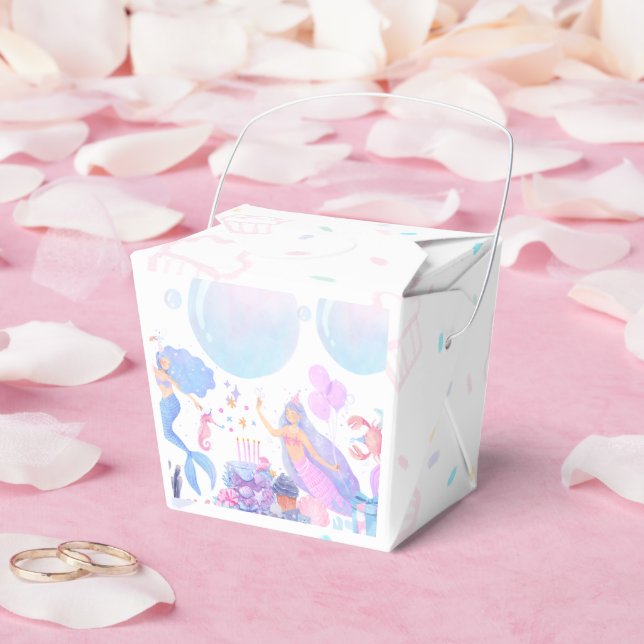 Mermaid Birthday Geschenkschachtel (Hochzeit)