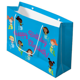 Mermaid Birthday Party Große Geschenktüte