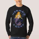 Mermaid Birthday Squad Party Girls Boys Brother Si T-Shirt<br><div class="desc">Mermaid Birthday Squad Party Girls Boys Brother Schwester</div>