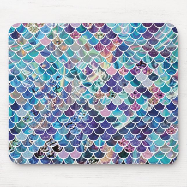 Mermaid Blues Mousepad (Vorne)