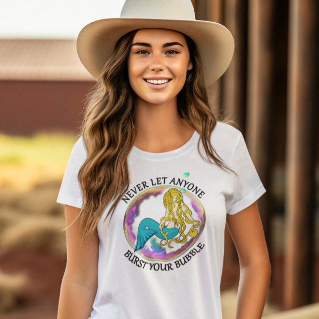 Mermaid Bubble Burst T-Shirt (Von Creator hochgeladen)