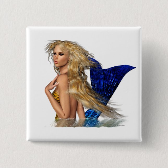Mermaid Button-Button Button (Vorderseite)