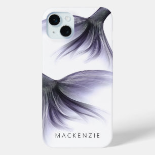 Mermaid Chic Schwanz Dusty Lavender Lila Custom Case-Mate iPhone Hülle