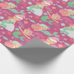 Mermaid Christmas Geschenkpapier<br><div class="desc">Weihnachten mit diesem lustigen und farbenfrohen Meerjungfrau-Packpapier schenken. Feierliche Meerjungfrauen versammelten sich für die Ferien. Bitte kontaktieren Sie den Designer über den MESSAGE-Button,  wenn Sie Unterstützung bei der Gestaltung,  den passenden Produkten oder einer speziellen Designanfrage benötigen.</div>