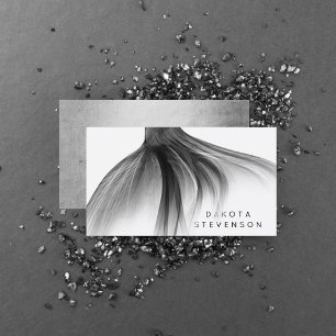 Mermaid Chrome Schwanz   Silvery Imitats Shine Bra Visitenkarte