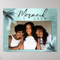 Mermaid Crew Aqua | Mint Seafoam Luxe Friend Foto