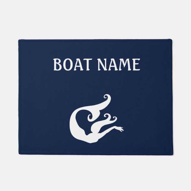 Mermaid Custom Dock Mat Fußmatte (Vorderseite)