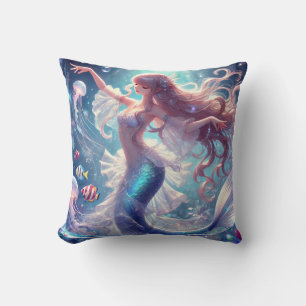 Mermaid Dancer Square Kissen