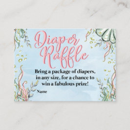Mermaid Diaper Beilage Karte