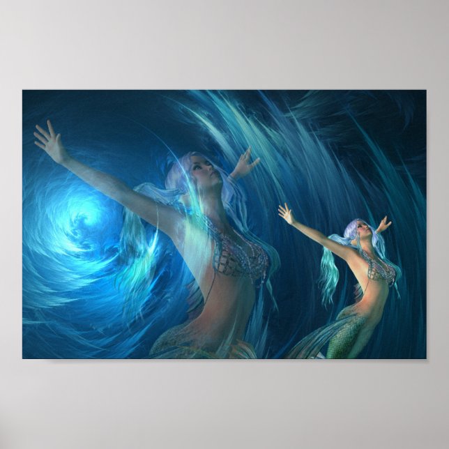 Mermaid Dreams Inspiration Poster (Vorne)