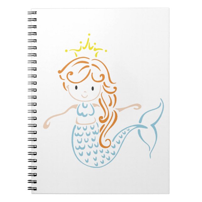 Mermaid Fairy Notizblock (Vorderseite)