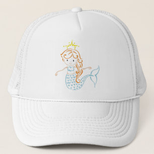 Mermaid Fairy Truckerkappe