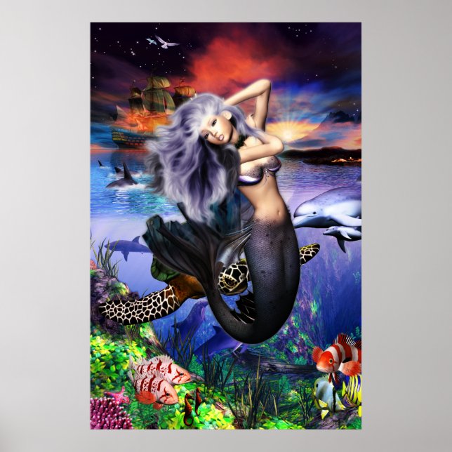 Mermaid Fantasea Poster (Vorne)