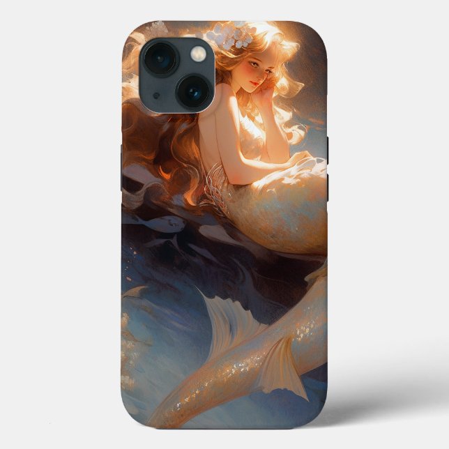 Mermaid Fantasy Art Case-Mate iPhone Hülle (Rückseite)