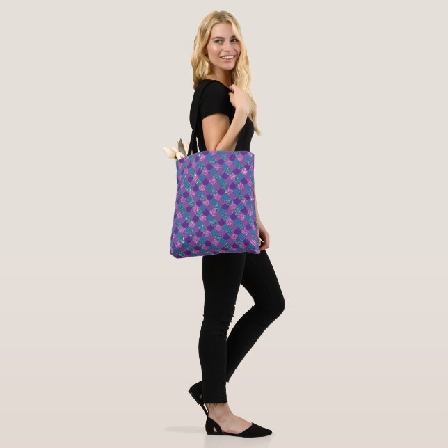 Mermaid Faux Parties scintillant 2 Sac fourre-tout (Sur le modèle)