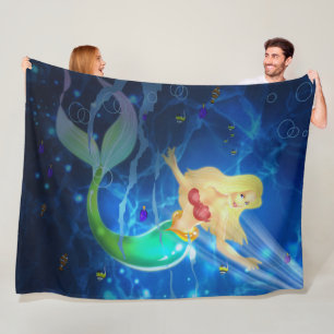 Mermaid Fleecedecke