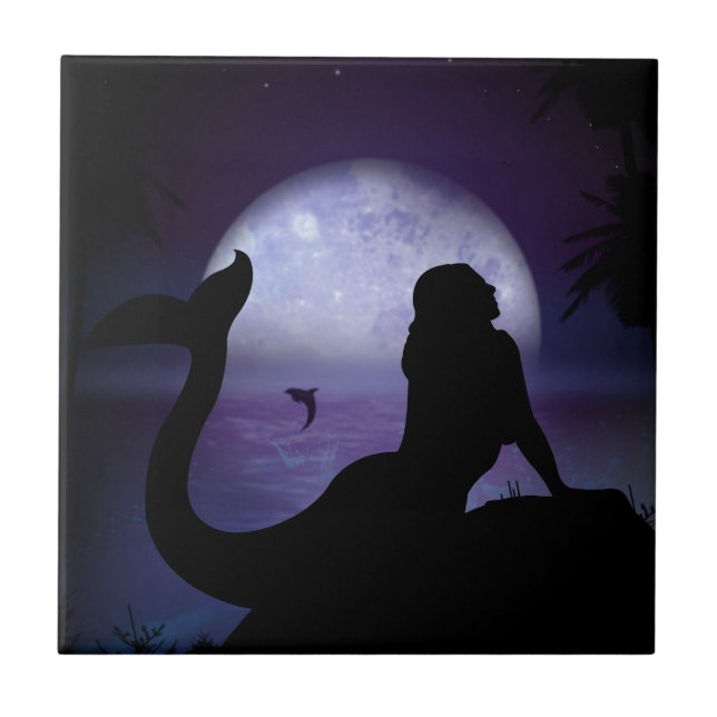 Mermaid Fliese (Vorderseite)