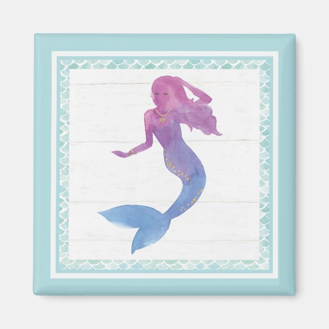 Mermaid Friends III Magnet (Vorne)