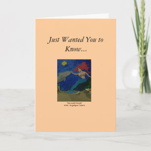 Mermaid Friends Karte
