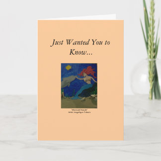 Mermaid Friends Karte