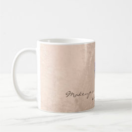 Mermaid Friseur Makeup Artist Ivory Lila Kaffeetasse