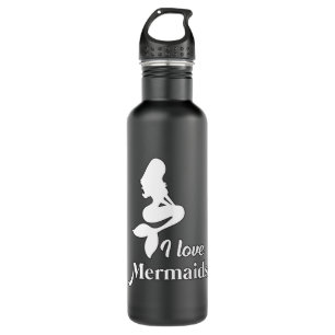 Mermaid Girl Mermaids Sea Funny Birthday Gift Idea Edelstahlflasche