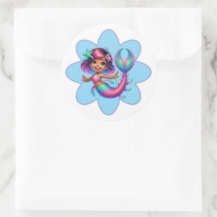 Mermaid Girl Stickers