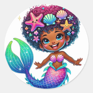 Mermaid Girl Stickers