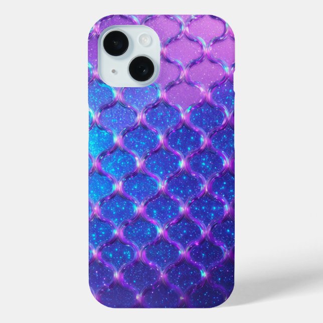 Mermaid Gradient und Starry Sky Phone Case (Rückseite)