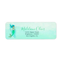 Mermaid Green persönliche Rücksendeadresse