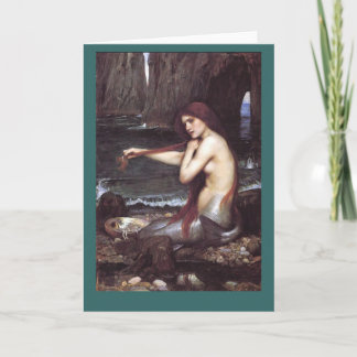 Mermaid Greeting Card Karte