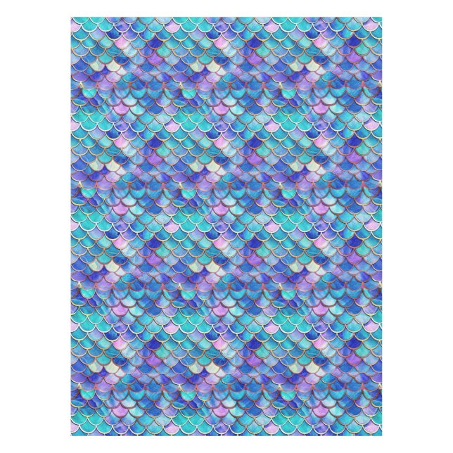 Mermaid Hartglas Tischdecke (Vorderseite)