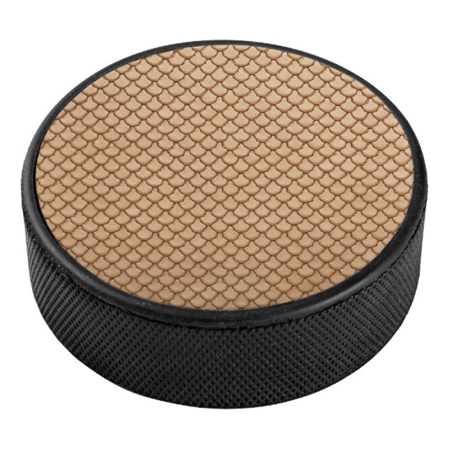 Mermaid Imitats Leather Print Eishockey Puck (3/4)