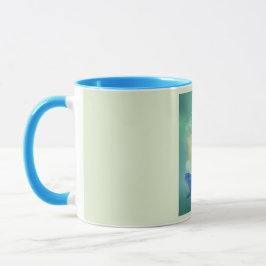 Mermaid in Blue Tasse