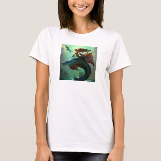 'Mermaid in Flight' von Juan Cabana 2024 NEW T-Shirt
